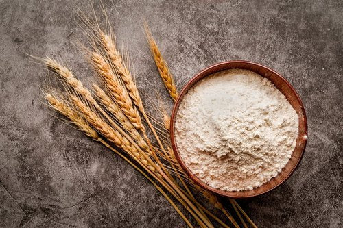 قمح بر القصيم حبة كاملة مطحون بدون كيماوي